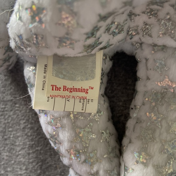 Ty Beanie Babies Large #1 Bear and Small The Beginning Bear - Picture 3 of 4